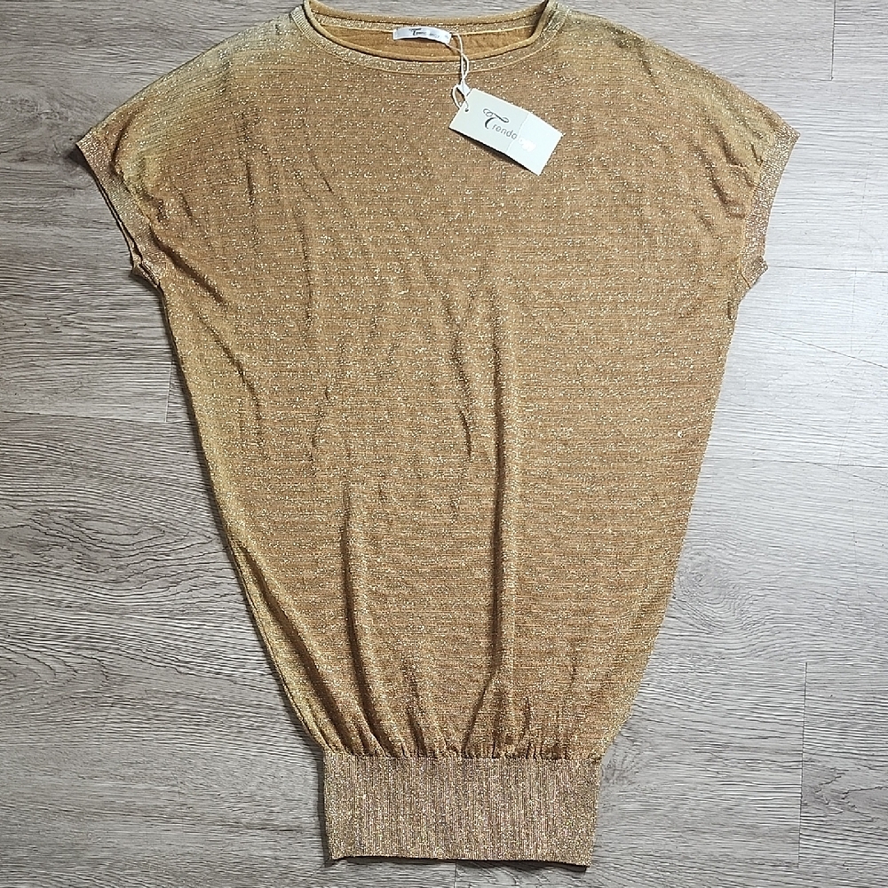 Tenda Gold Shimmer Blouse